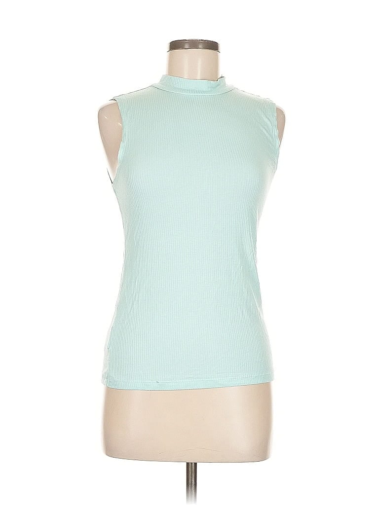 Pre-owned Bcbgeneration Sleeveless T-shirt In Blue