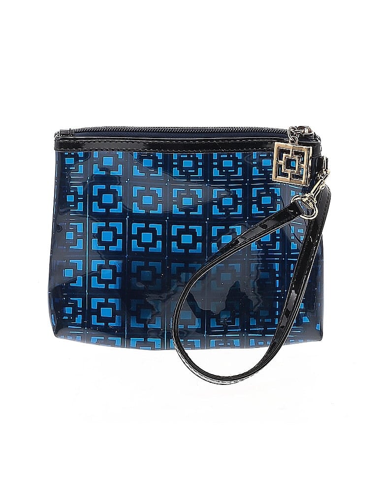 Pre-owned Assorted Brands Wristlet In Blue