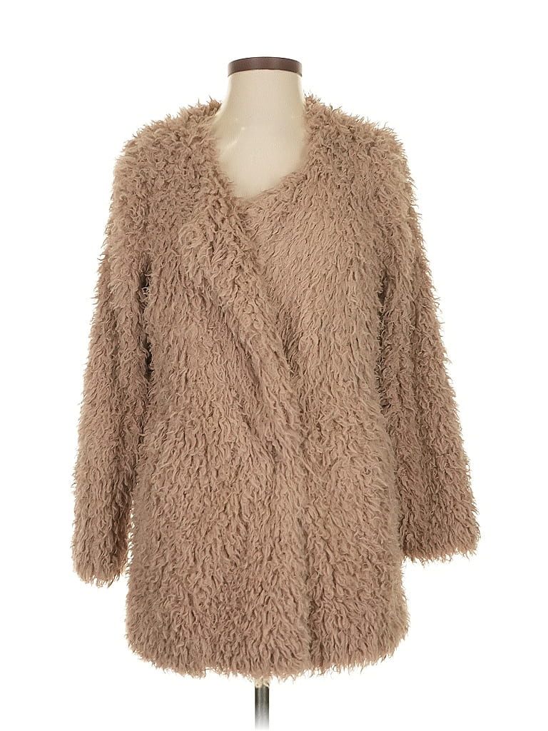 Pre-owned Ellison Cardigan Sweater In Brown