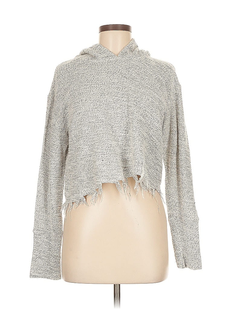 Pre-owned Brandy Melville Pullover Sweater In Gray