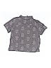 Robeez 100% Cotton Gray Short Sleeve Button-Down Shirt Size 12-18 mo - photo 2