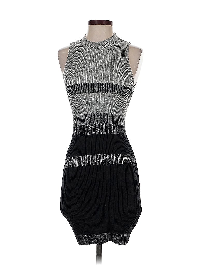 Pre-owned Guess Cocktail Dress In Gray