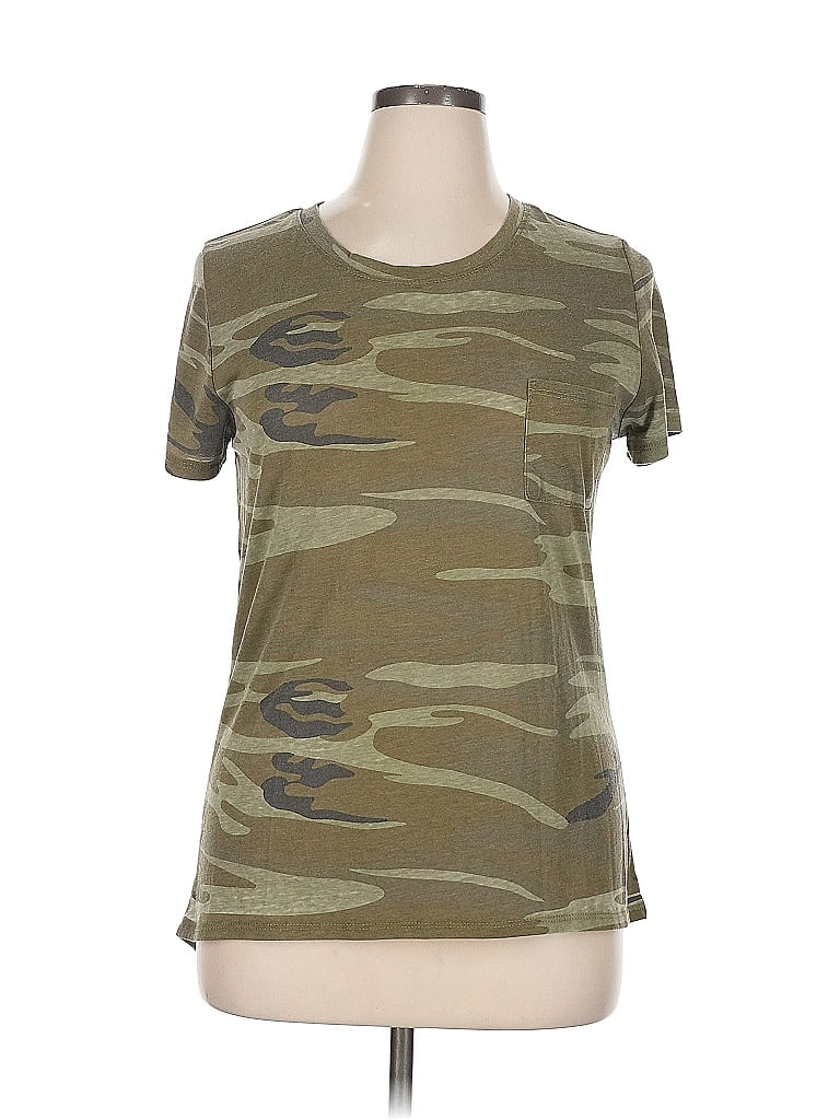 Pre-owned Zoe+liv Short Sleeve T-shirt In Green