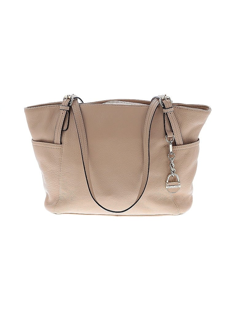 Click to view more detailed imagery on our partner's website Pre-owned Calvin Klein Leather Shoulder Bag In Brown