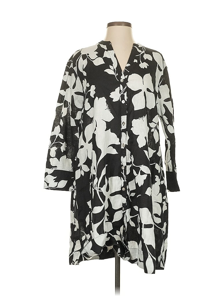 Pre-owned Cynthia Rowley Tjx Casual Dress In Gray