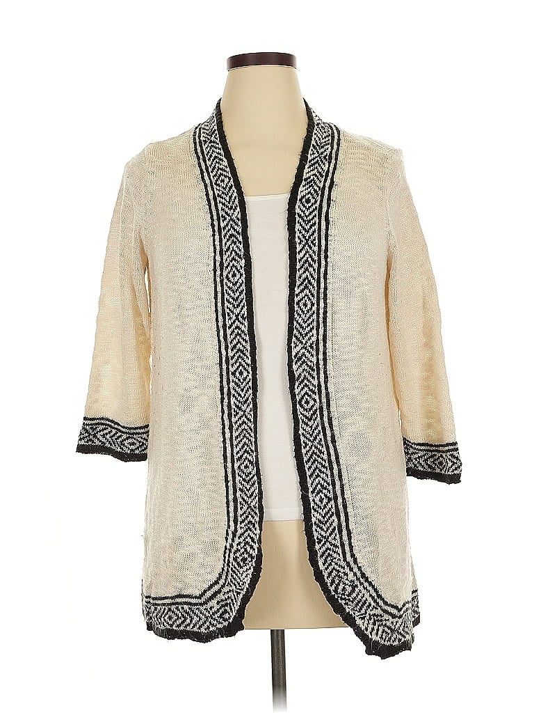 Pre-owned Torrid Cardigan Sweater In White