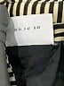 Akris Punto 100% Viscose Stripes Ivory Jacket Size 10 - photo 7