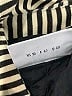 Akris Punto 100% Viscose Stripes Ivory Jacket Size 10 - photo 8