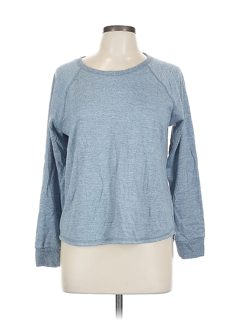 Pre-owned Assorted Brands Sweatshirt In Blue