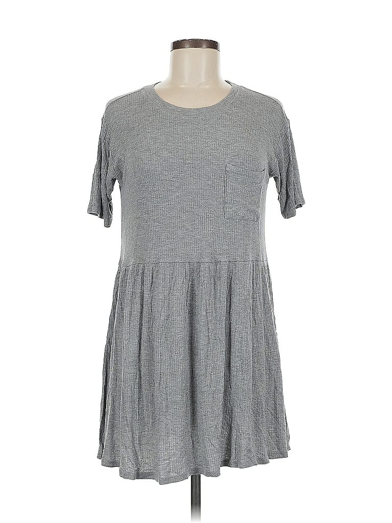 Pre-owned Eyeshadow Casual Dress In Gray