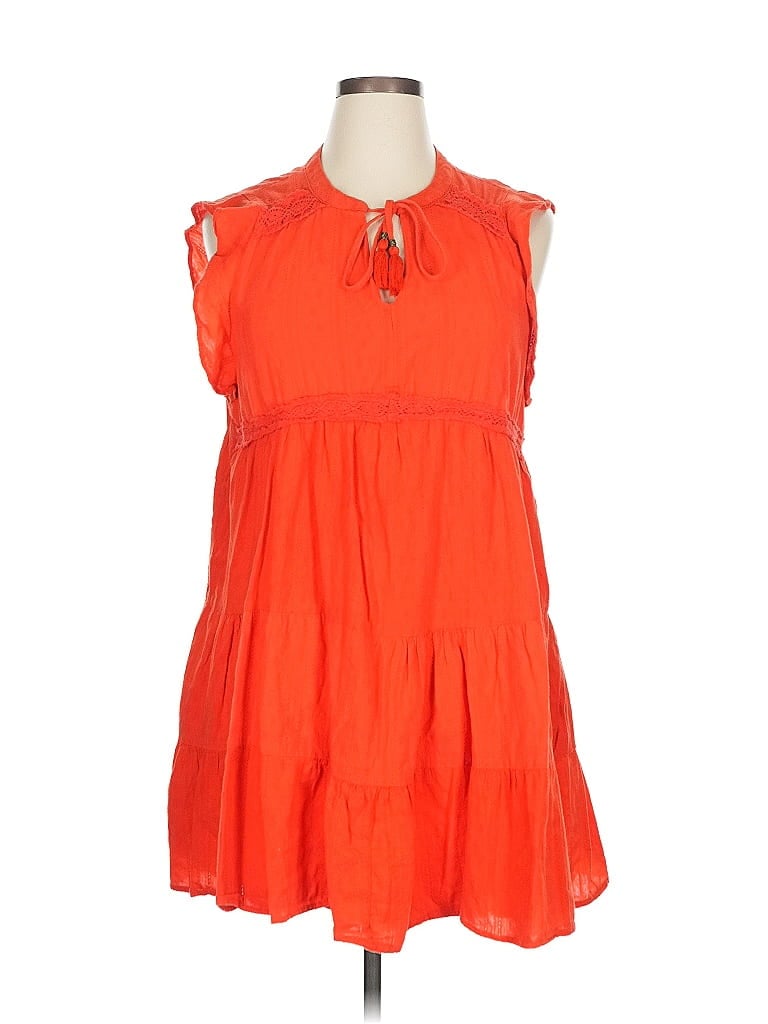 Pre-owned Sonoma Goods For Life Casual Dress In Red