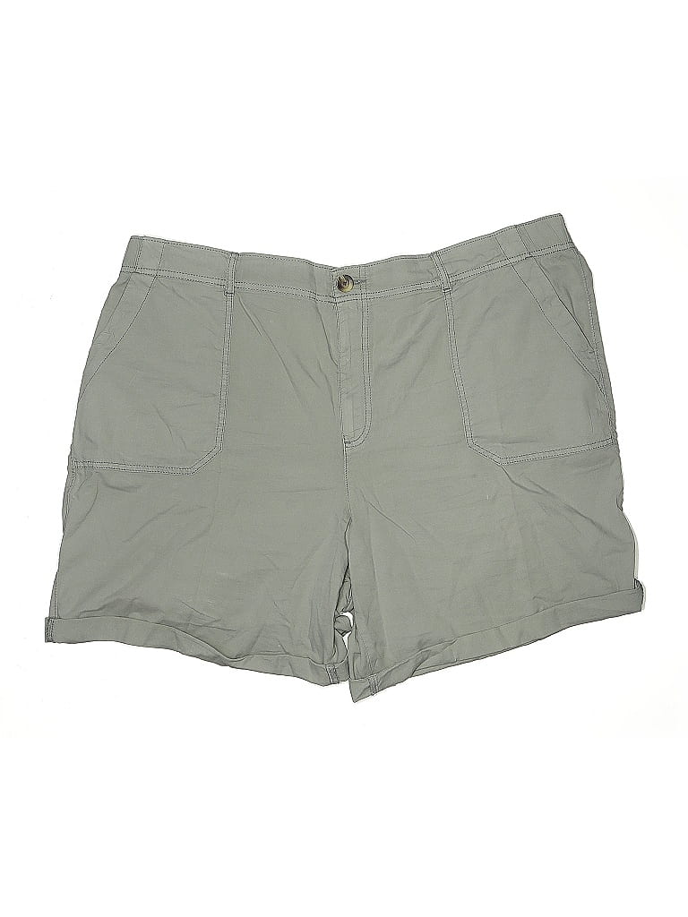 Pre-owned Sonoma Goods For Life Khaki Shorts In Gray