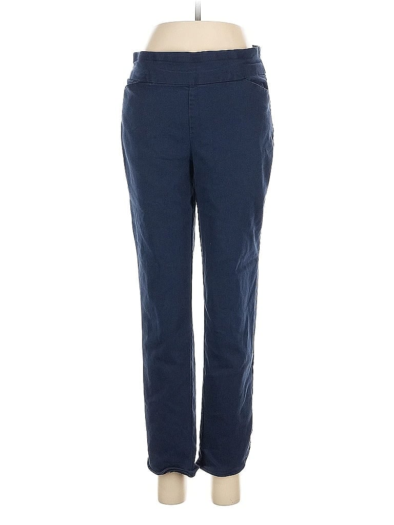 Pre-owned Croft & Barrow Casual Pants In Blue