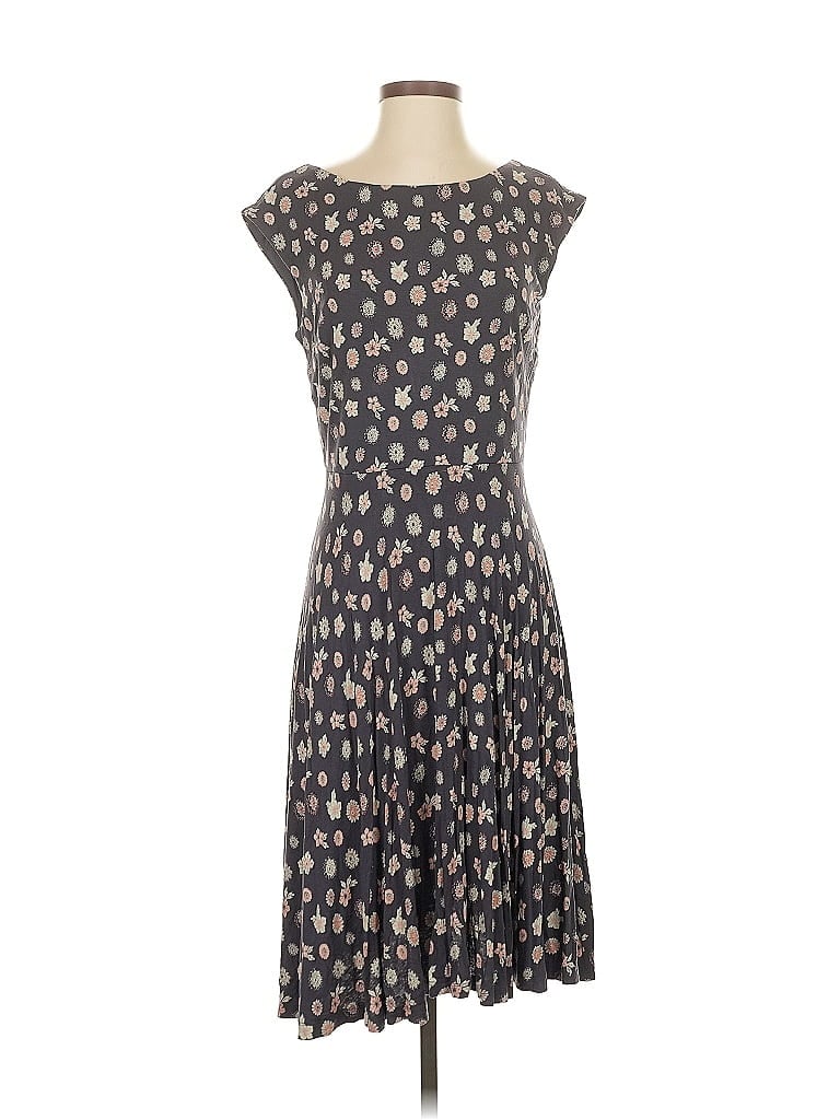 Pre-owned Ann Taylor Loft Casual Dress In Blue