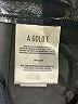 A Gold E Metallic Silver Black Casual Pants Size 0 - photo 3