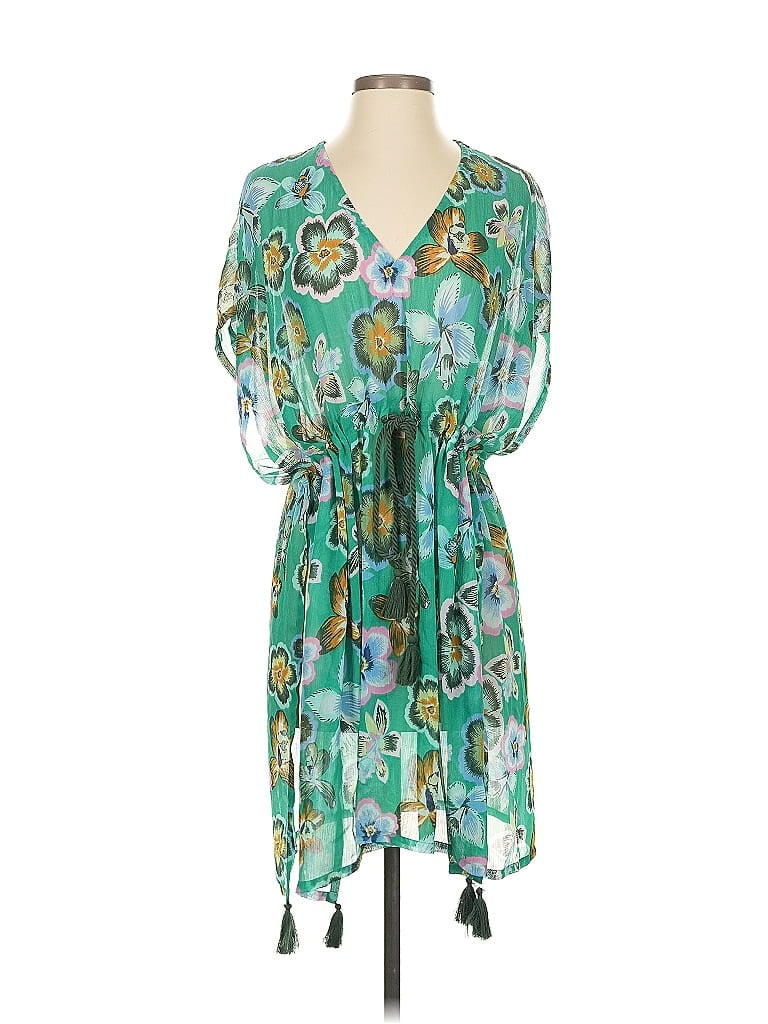 Pre-owned Aerie Casual Dress In Green