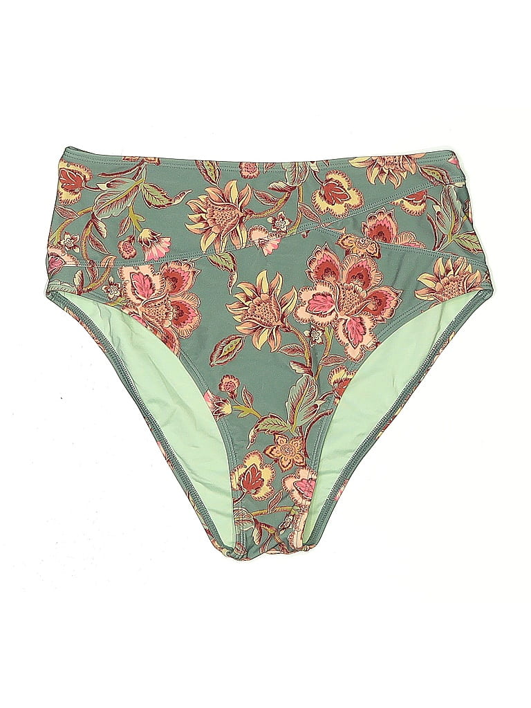Pre-owned Assorted Brands Swimsuit Bottoms In Green