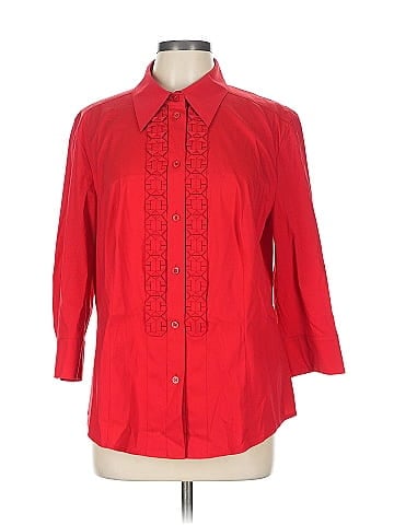 Escada 3/4 Sleeve Button-Down Shirt (view 1)