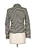Akris Punto 100% Viscose Stripes Ivory Jacket Size 10 - photo 2
