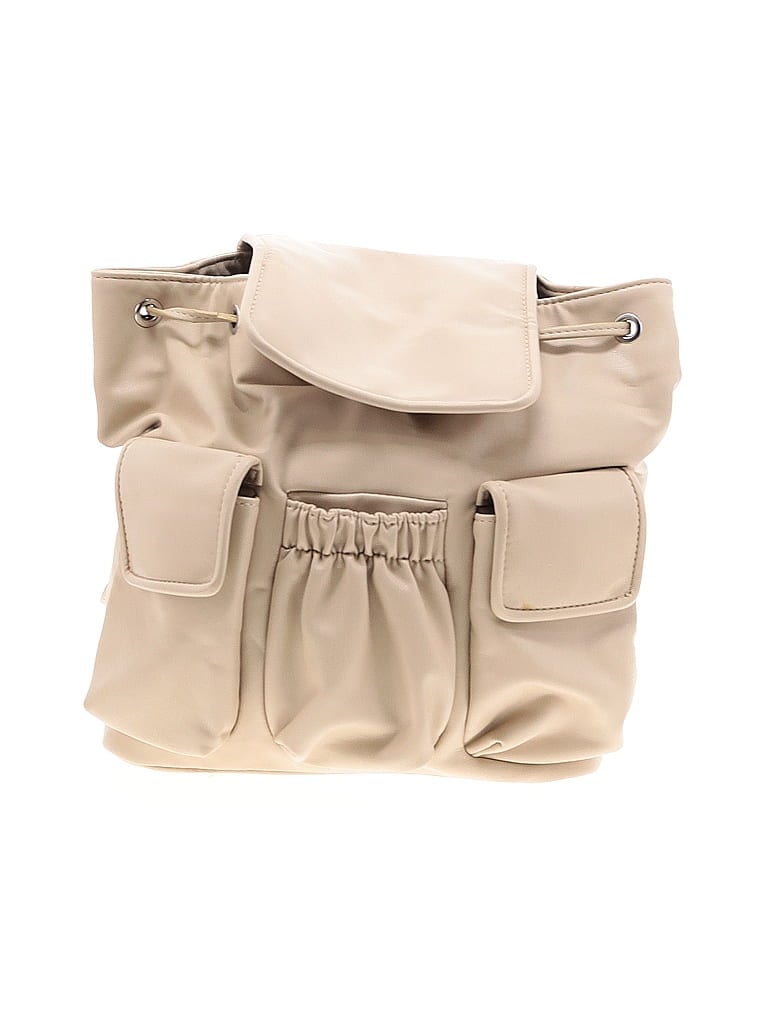 Pre-owned Zara Backpack In Brown