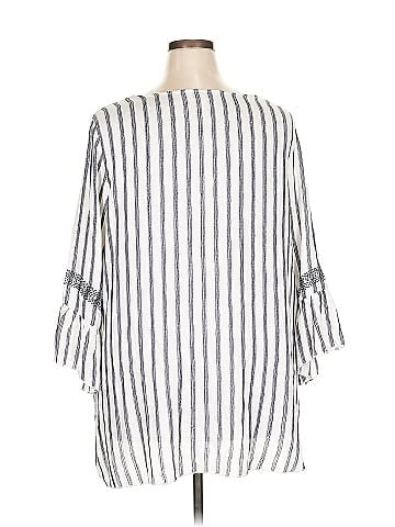 Cj Banks 3/4 Sleeve Blouse (view 2)