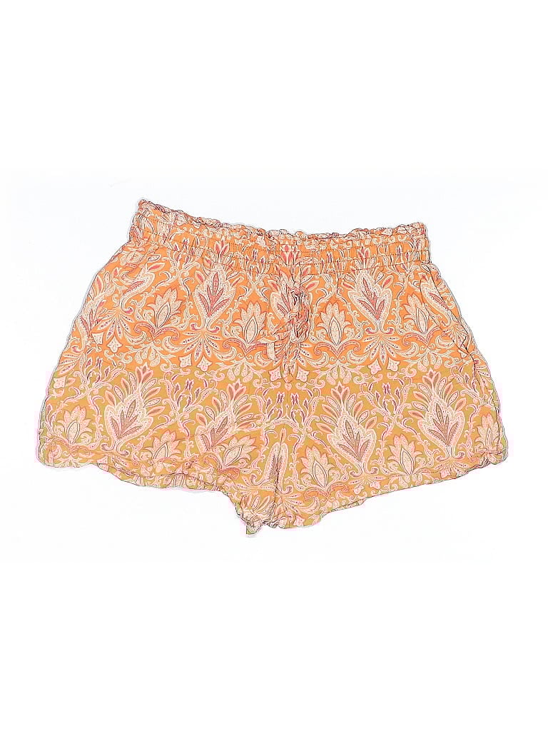 Pre-owned Ann Taylor Loft Shorts In Orange