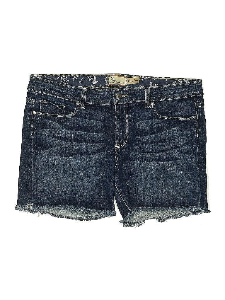 Pre-owned Paige Denim Shorts In Blue