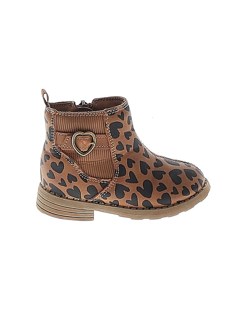 Click to view more detailed imagery on our partner's website Pre-owned Carter's Kids' Ankle Boots In Brown