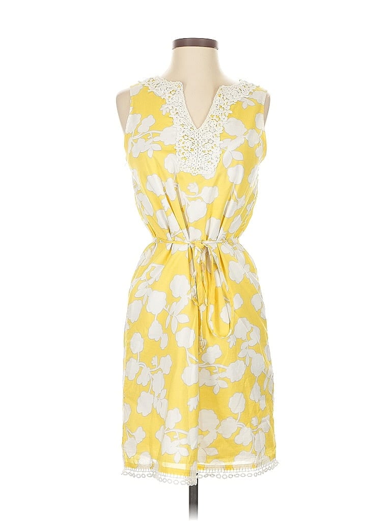 Click to view more detailed imagery on our partner's website Pre-owned Mud Pie Casual Dress In Yellow
