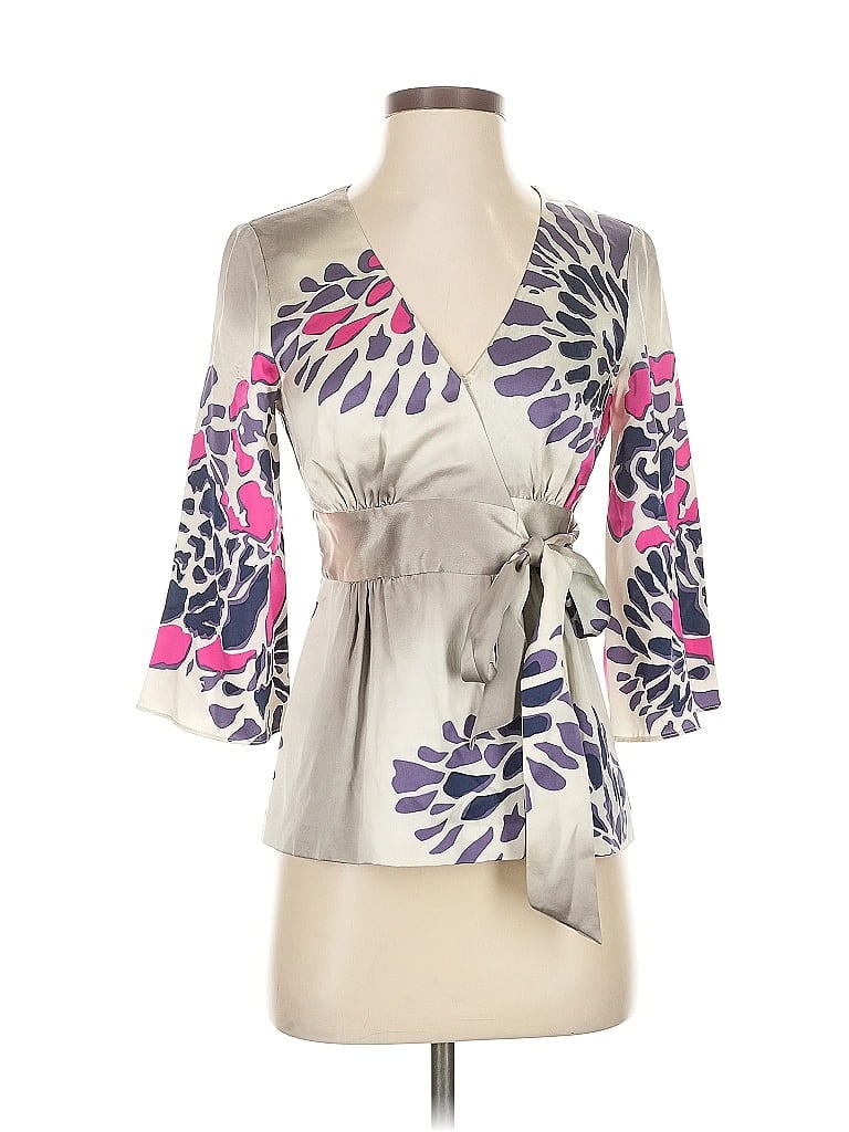 Pre-owned Tibi Kimono In Gray