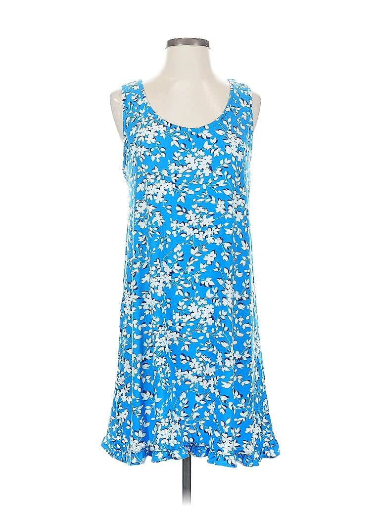 Pre-owned Assorted Brands Casual Dress In Blue