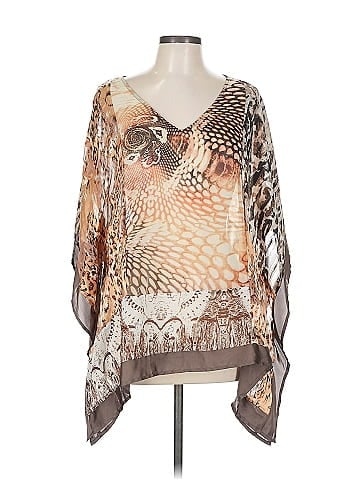 Travelers by Chico's 3/4 Sleeve Blouse (view 1)