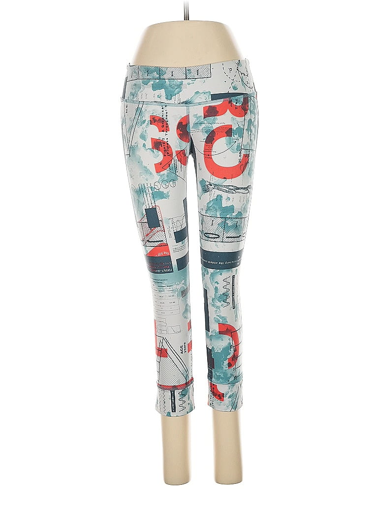 Pre-owned Reebok Leggings In Blue