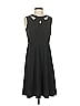 Jones Studio Solid Black Cocktail Dress Size 4 - photo 1