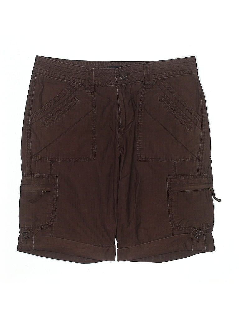 Pre-owned A.n.a. A New Approach Cargo Shorts In Brown