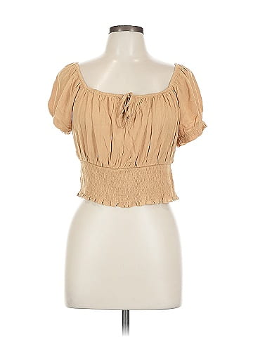Pink Rose Short Sleeve Blouse (view 1)