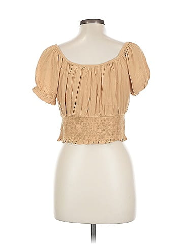 Pink Rose Short Sleeve Blouse (view 2)