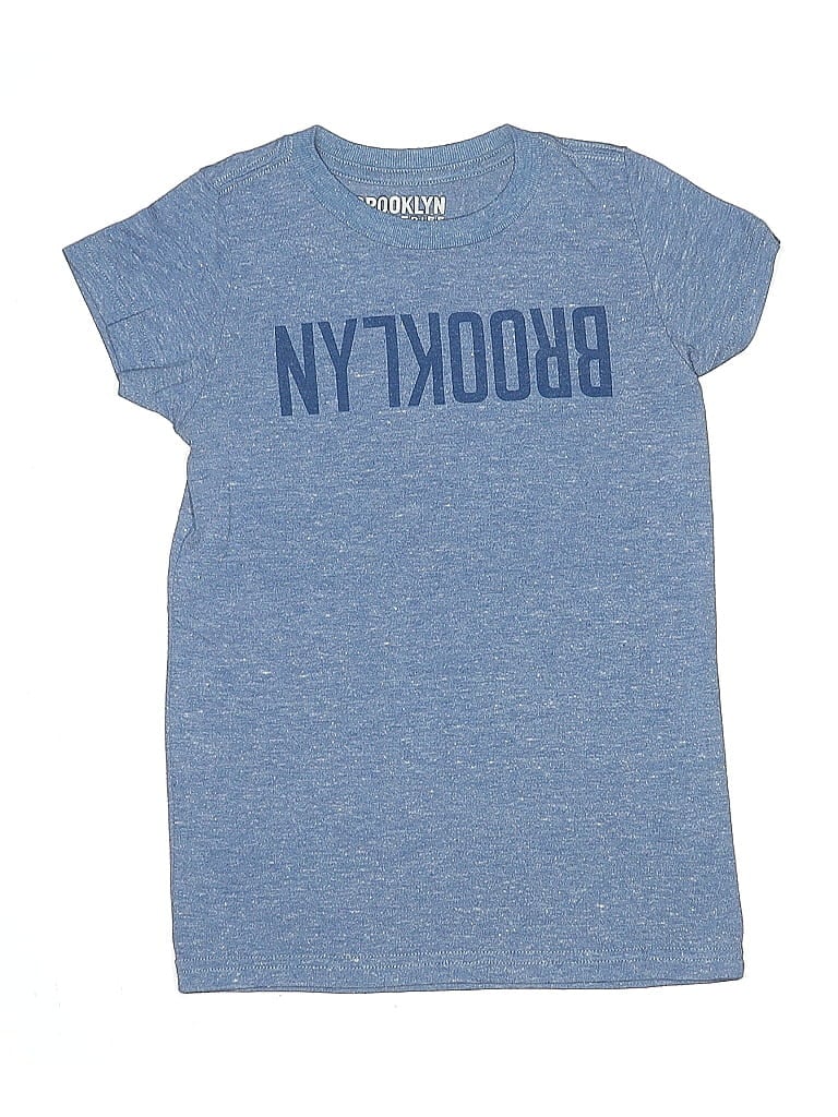 Pre-owned Brooklyn Industries Kids' Short Sleeve T-shirt In Blue