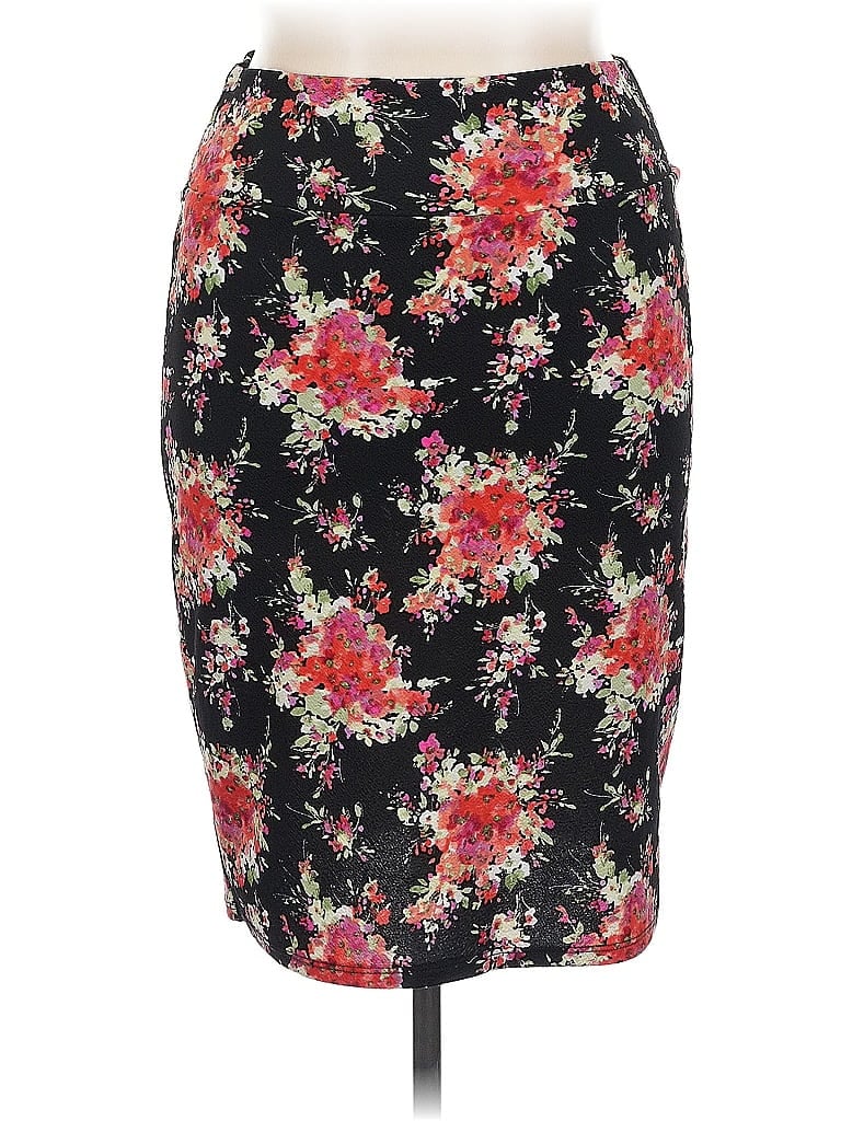 Pre-owned Lularoe Casual Skirt In Black