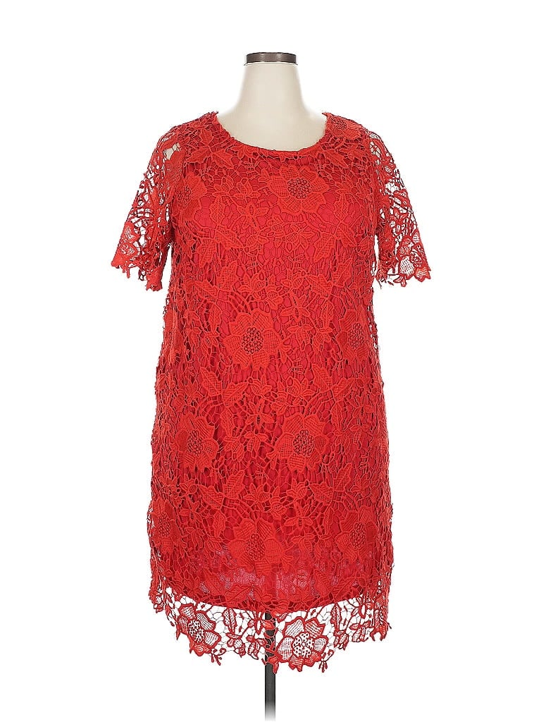 Pre-owned Ellos Cocktail Dress In Red
