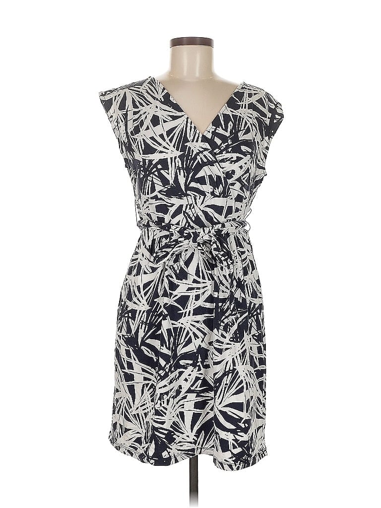 Pre-owned Ann Taylor Loft Outlet Casual Dress In Blue