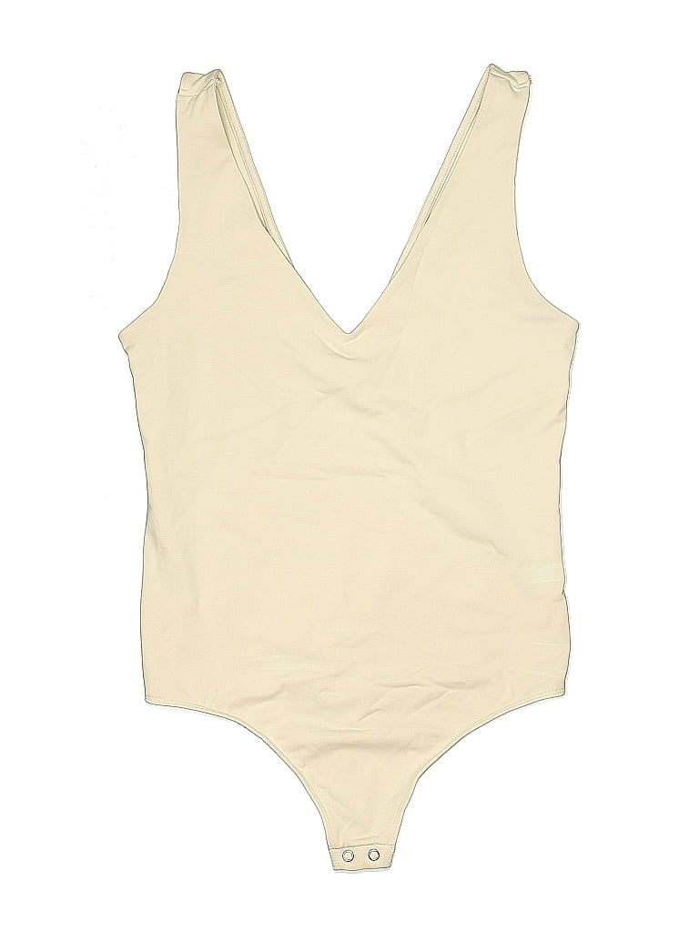 Pre-owned Express Bodysuit In White