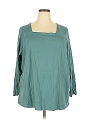 Woman Within 3/4 Sleeve Top