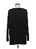 Quinn Solid Black Pullover Sweater Size M - photo 2