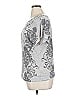 DressBarn Paisley Silver Short Sleeve T-Shirt Size XL - photo 5