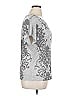 DressBarn Paisley Silver Short Sleeve T-Shirt Size XL - photo 4