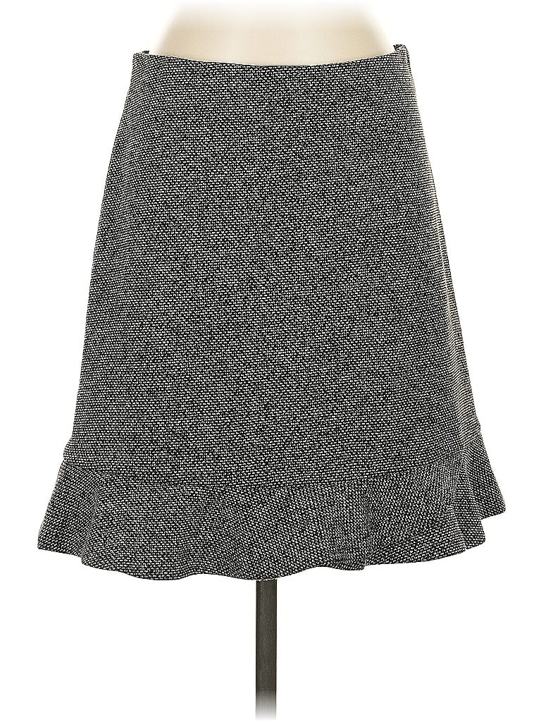 Pre-owned Ann Taylor Loft Casual Skirt In Gray