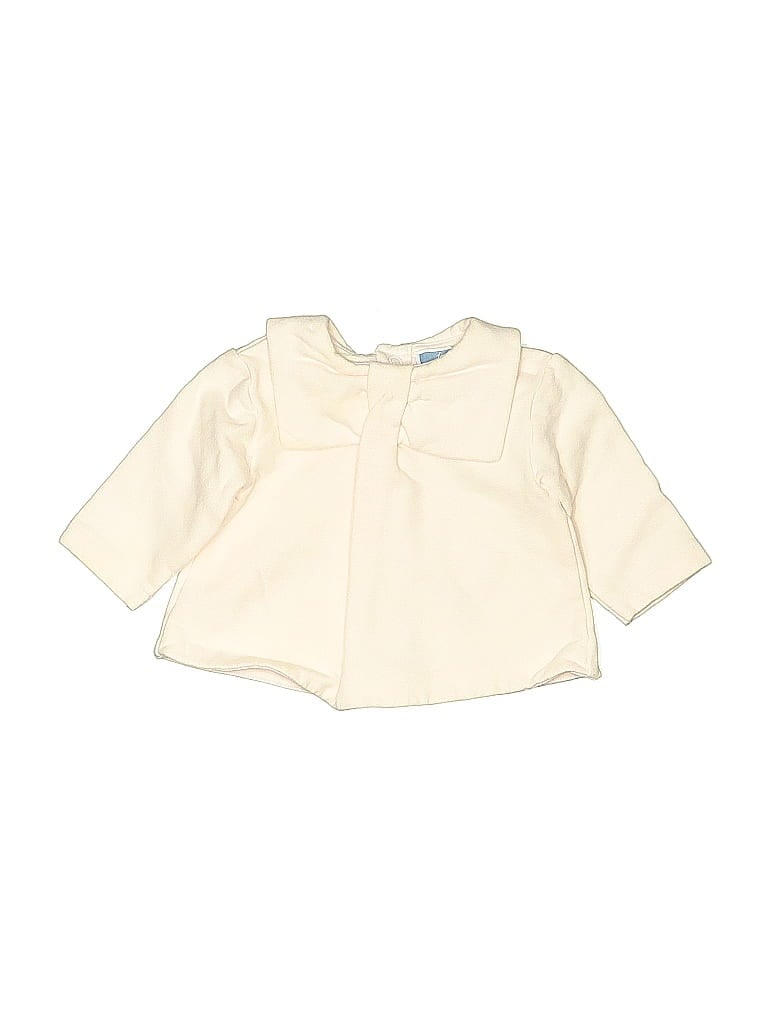 Pre-owned Jacadi Babies' 3/4 Sleeve Blouse In Pink