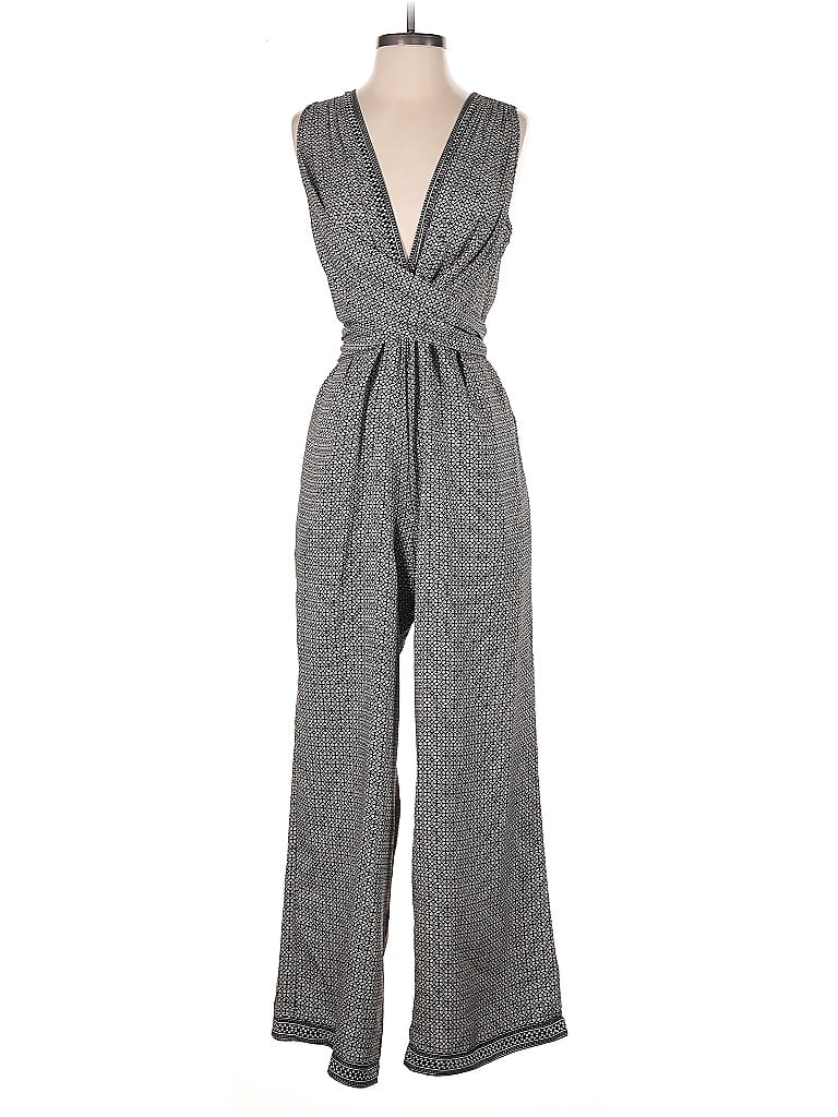 Pre-owned Max Studio Jumpsuit In Gray