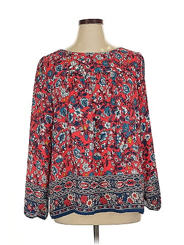 Ann Taylor LOFT Outlet Long Sleeve Blouse (view 1)